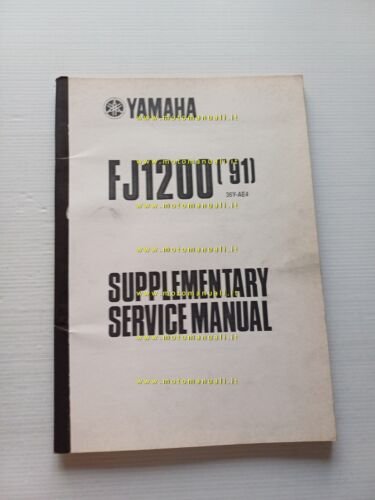 Yamaha FJ 1200 1991 VARIANTI manuale officina originale