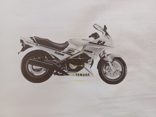 Yamaha FJ 1200 3CV1- 3CW1 1988 catalogo ricambi originale spare …