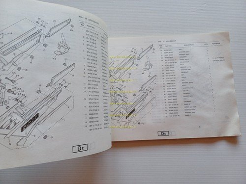 Yamaha FJ 1200 3CV1- 3CW1 1988 catalogo ricambi originale spare …