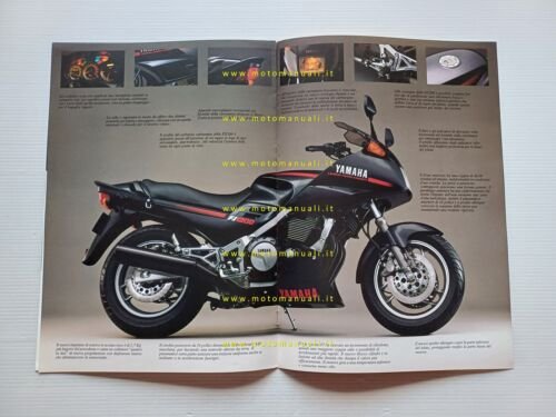 Yamaha FJ 1200 depliant italiano originale