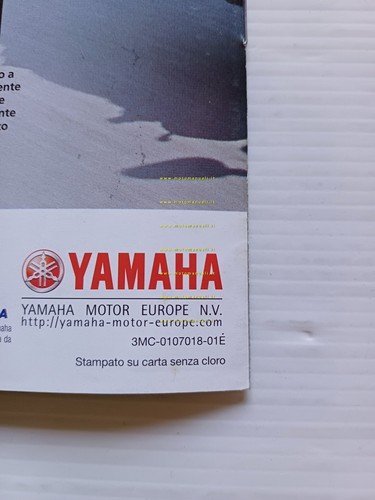 Yamaha FJR 1300 2001 depliant italiano originale