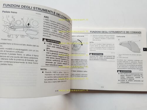 Yamaha FJR 1300 AS 2D2 2007 manuale uso manutenzione libretto …