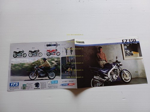Yamaha FZ 150 depliant GIAPPONESE originale