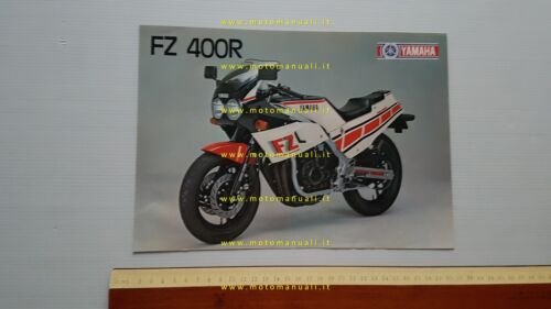 Yamaha FZ 400 R 1985 depliant originale ITALIANO