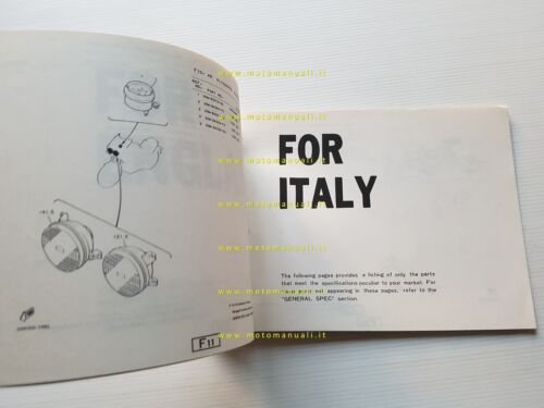 Yamaha FZ 600 2HW 1986 catalogo ricambi originale spare parts …