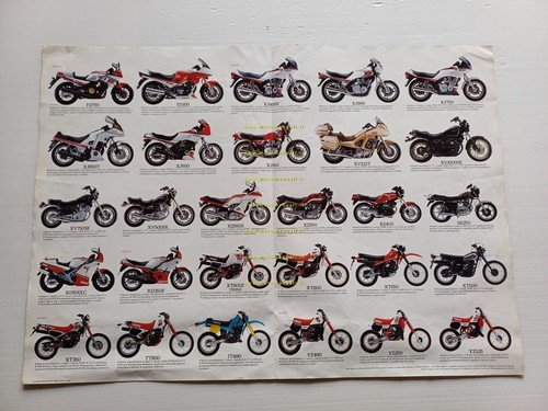Yamaha FZ 750 - XT 350 + tutti modelli 1985 …