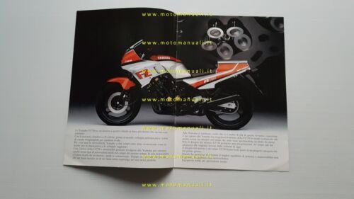 Yamaha FZ 750 1985 depliant italiano originale