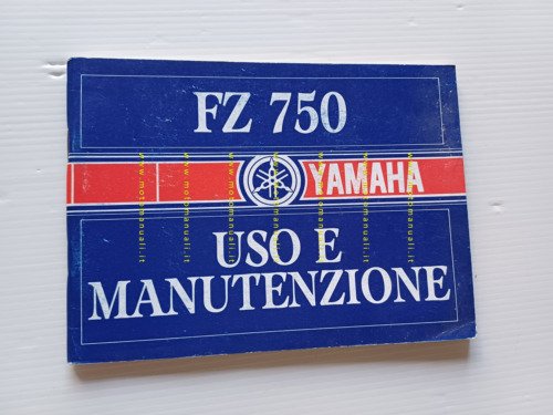 Yamaha FZ 750 1985 manuale uso manutenzione libretto ITALIANO originale