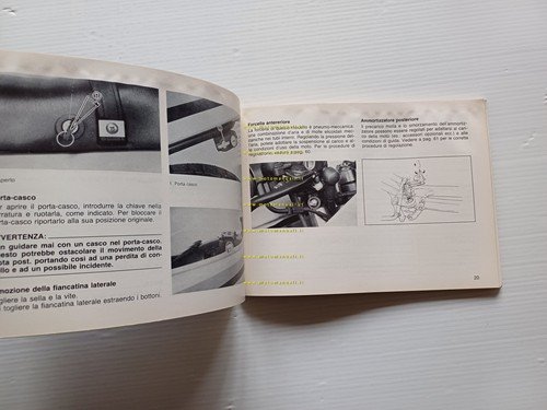Yamaha FZ 750 1985 manuale uso manutenzione libretto ITALIANO originale
