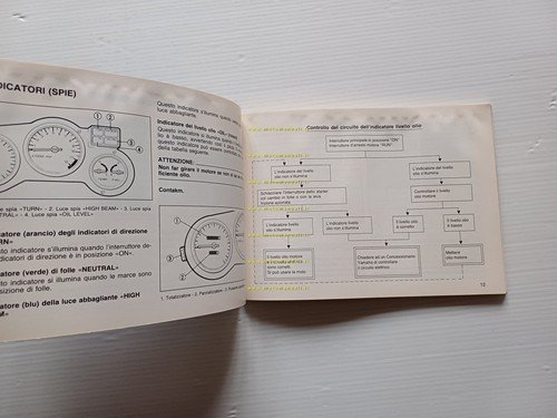 Yamaha FZ 750 1985 manuale uso manutenzione libretto ITALIANO originale