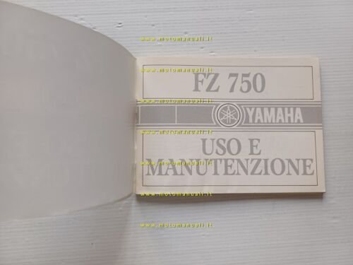 Yamaha FZ 750 1985 manuale uso manutenzione libretto ITALIANO originale