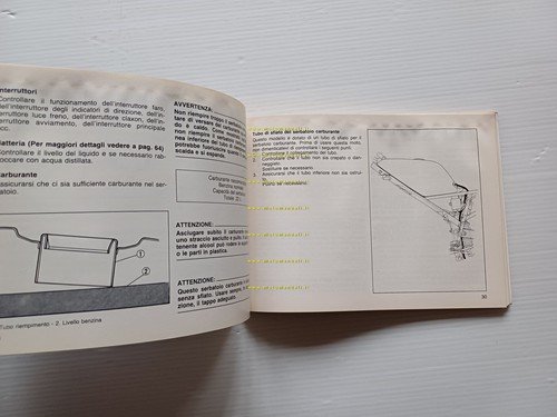 Yamaha FZ 750 1985 manuale uso manutenzione libretto ITALIANO originale