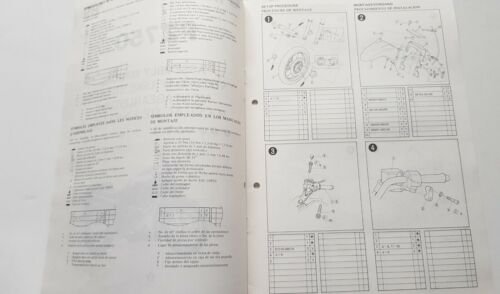 Yamaha FZ 750 1989 manuale assemblaggio officina originale no riparazione