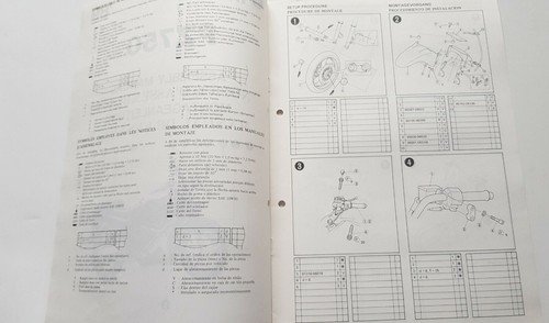 Yamaha FZ 750 1989 manuale assemblaggio officina originale no riparazione