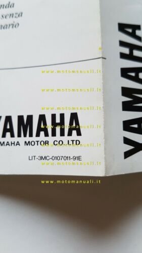 Yamaha FZ 750 1991 depliant originale moto ITALIANO brochure