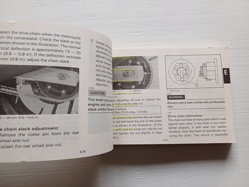 Yamaha FZ 750 1FN 1984-85 manuale uso manutenzione libretto istruzioni …