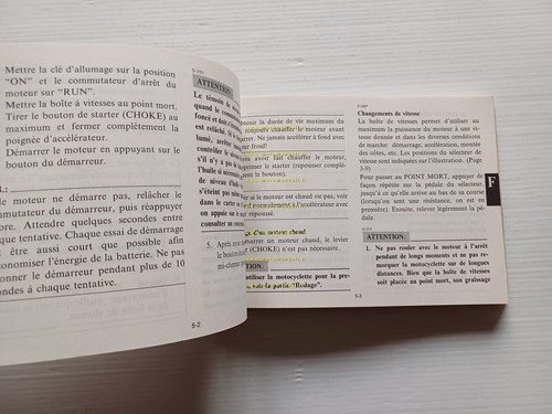 Yamaha FZ 750 1FN 1984-85 manuale uso manutenzione libretto istruzioni …