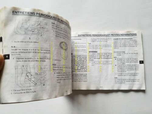 Yamaha FZ1S FAZER 3C3 2006 manuale uso manutenzione FRANCESE libretto …