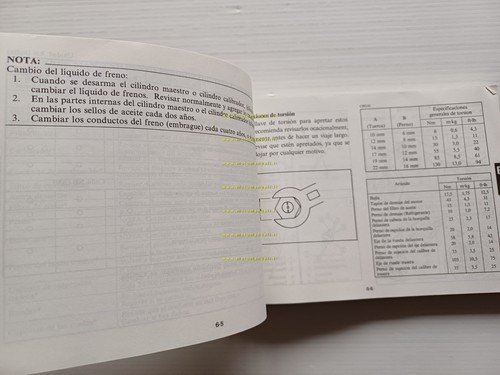 Yamaha FZR 1000-1000 U 2GH 1987-88 manuale uso manutenzione italiano …