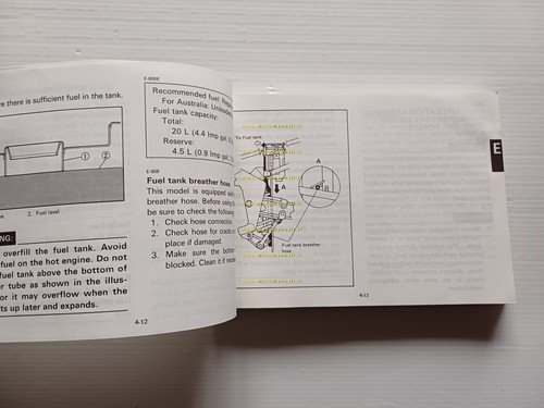 Yamaha FZR 1000-1000 U 2GH 1987-88 manuale uso manutenzione italiano …