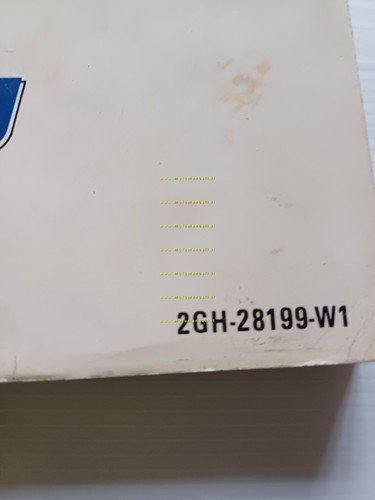 Yamaha FZR 1000-1000 U 2GH 1987-88 manuale uso manutenzione italiano …