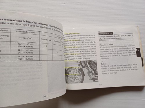 Yamaha FZR 1000-1000 U 2GH 1987-88 manuale uso manutenzione italiano …