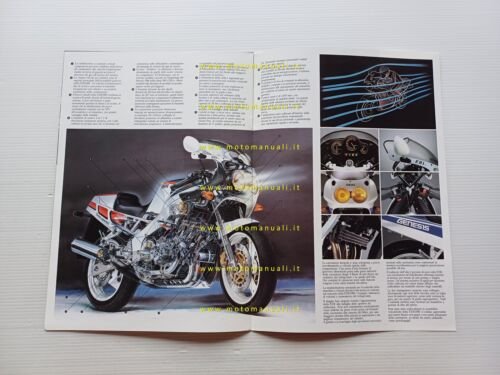 Yamaha FZR 1000 1987 depliant moto originale italiano motorcycle brochure