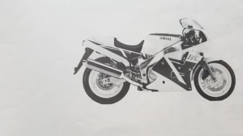 Yamaha FZR 1000 1990 catalogo ricambi originale spare parts catalog
