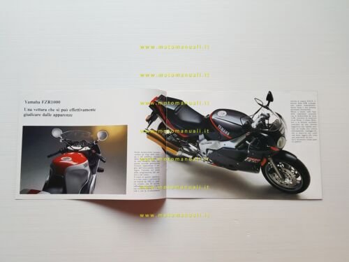 Yamaha FZR 1000 1990 depliant italiano originale