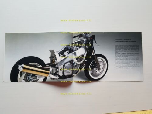 Yamaha FZR 1000 1990 depliant italiano originale