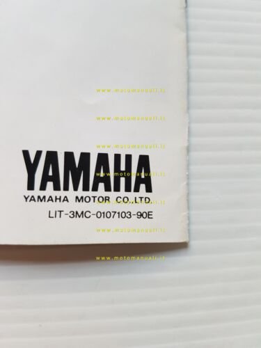 Yamaha FZR 1000 1990 depliant italiano originale