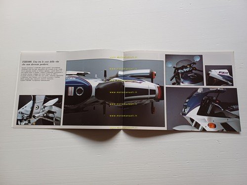 Yamaha FZR 1000 1992 depliant originale italiano
