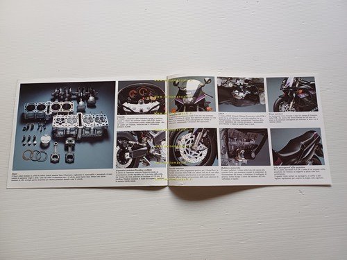 Yamaha FZR 1000 1992 depliant originale italiano