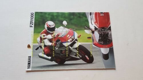 Yamaha FZR 1000 1993 depliant moto originale italiano motorcycle brochure