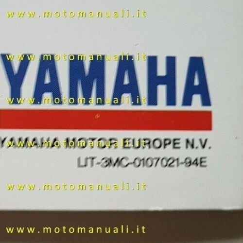 Yamaha FZR 1000 1994 depliant ITALIANO originale moto brochure