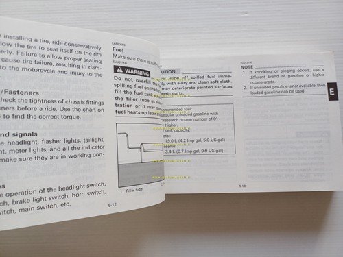 Yamaha FZR 1000 3GM 1991 manuale uso manutenzione libretto italiano …