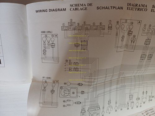 Yamaha FZR 1000 3GM 1991 manuale uso manutenzione libretto italiano …
