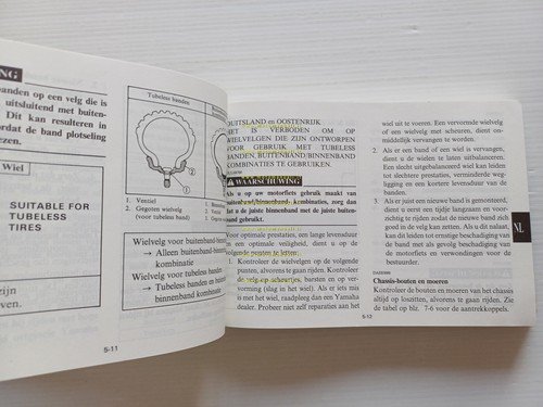 Yamaha FZR 1000 3GM 1991 manuale uso manutenzione libretto italiano …