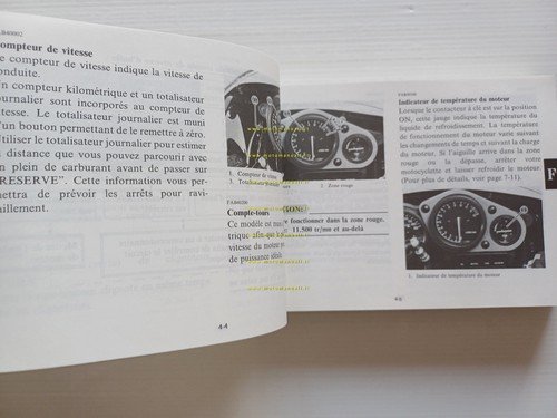 Yamaha FZR 1000 3GM 1991 manuale uso manutenzione libretto italiano …