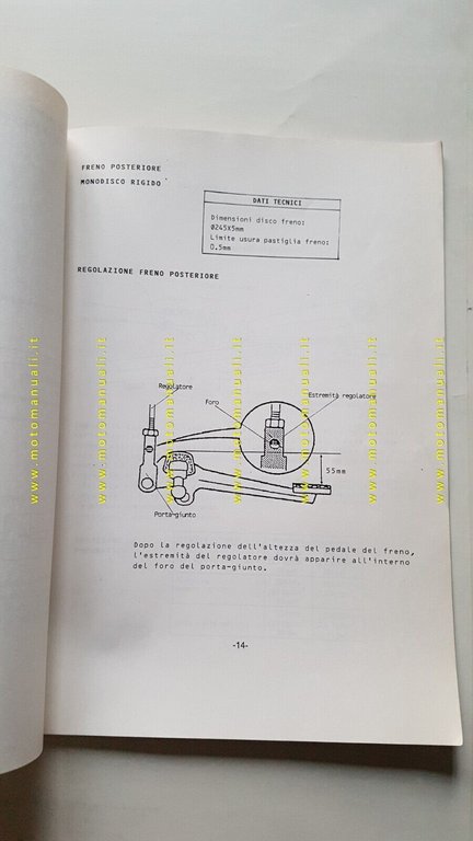 Yamaha FZR 500 600 1989 Service Information manuale officina ITALIANO …