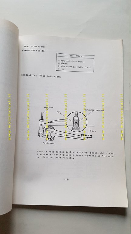 Yamaha FZR 500 600 1989 Service Information manuale officina ITALIANO …