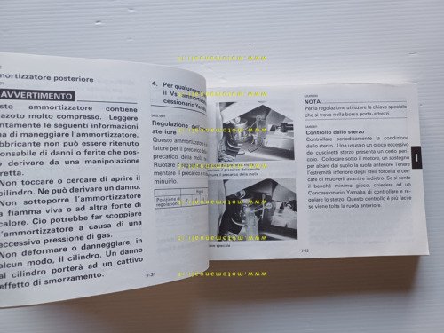 Yamaha FZR 600 - 500 3HE 1991 manuale uso manutenzione …