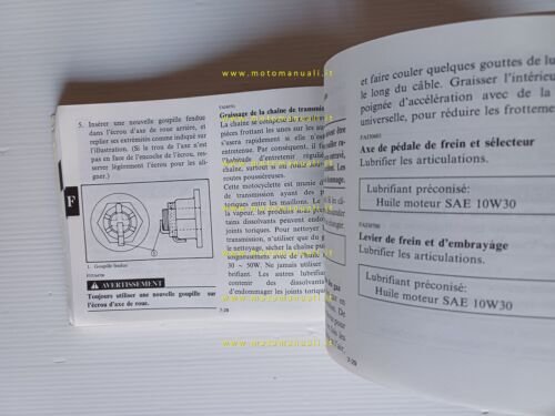 Yamaha FZR 600 - 500 3HE 1991 manuale uso manutenzione …