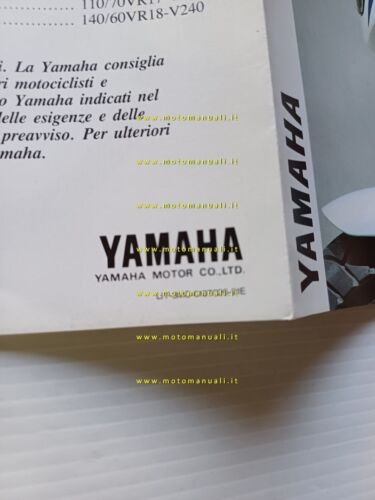 Yamaha FZR 600 1991 depliant originale italiano