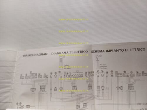 Yamaha FZR 600 3HE 1988-89 manuale uso manutenzione libretto originale …