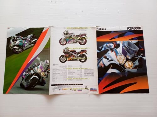 Yamaha FZR 600 R 1994 depliant italiano originale