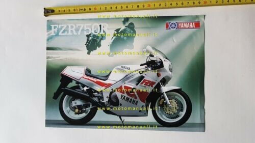 Yamaha FZR 750 R 1988 depliant originale moto ENGLISH brochure