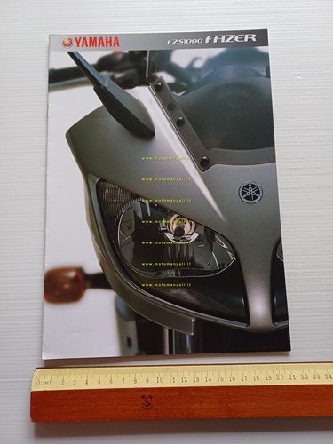 Yamaha FZS 1000 Fazer 2002 depliant italiano originale