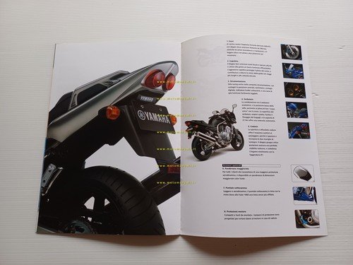 Yamaha FZS 1000 Fazer 2002 depliant italiano originale
