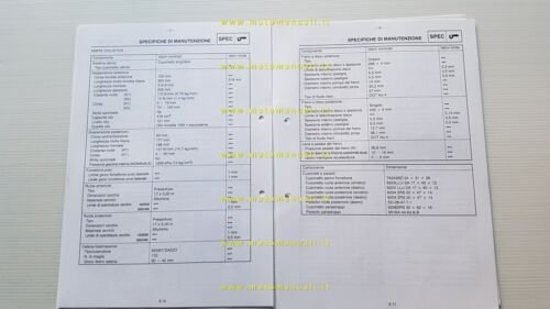 Yamaha FZS 600 1998 Service Information manuale officina italiano originale